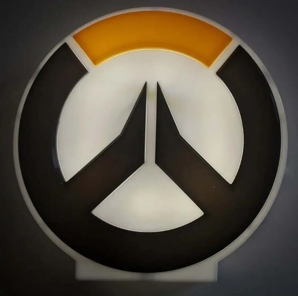 Overwatch Logo Mood Lamp ~ FAST FREE SHIPPING!